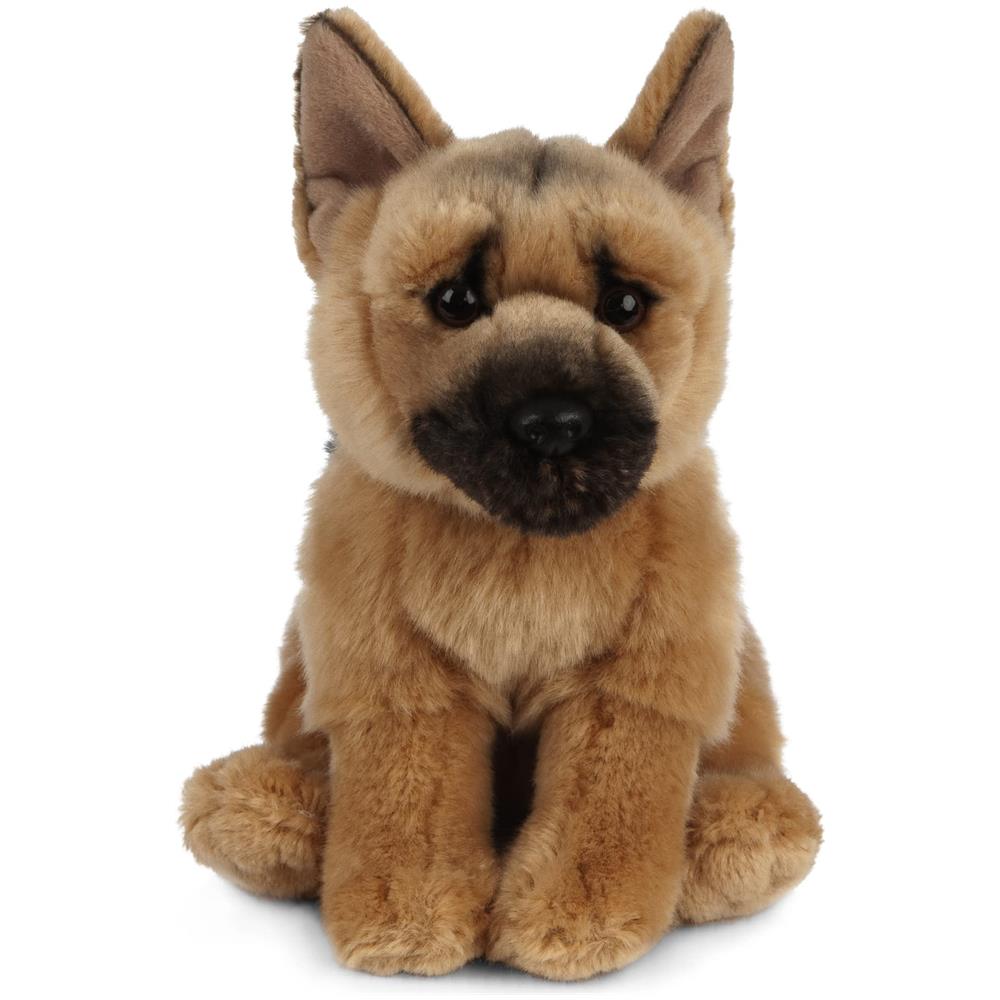 Peluche Pastore Tedesco Peluche Fluffy Dog Regalo Di Peluche Per Bambini Ragazzi E Ragazze Bambola Di Pezza 8 Pollici - Foto 2
