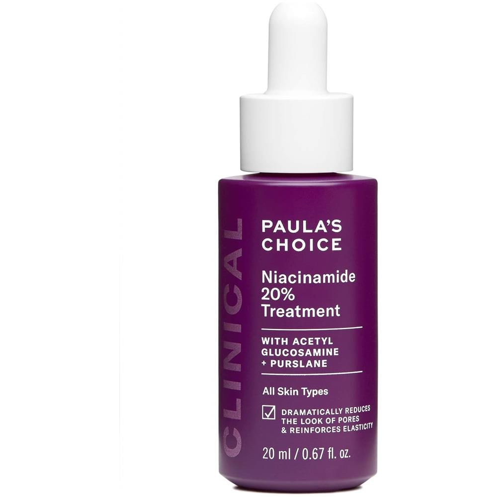 Paulas Choice Clinical 20 Niacinamide Siero Concentrato Con Vitamina B3, Trattamento Antietà Per Scolorimento E Minimizzazione Dei Pori Dilatati, Senza Profumo, Senza Parabeni, Flacone Contagocce Da 067 Once - Foto 1