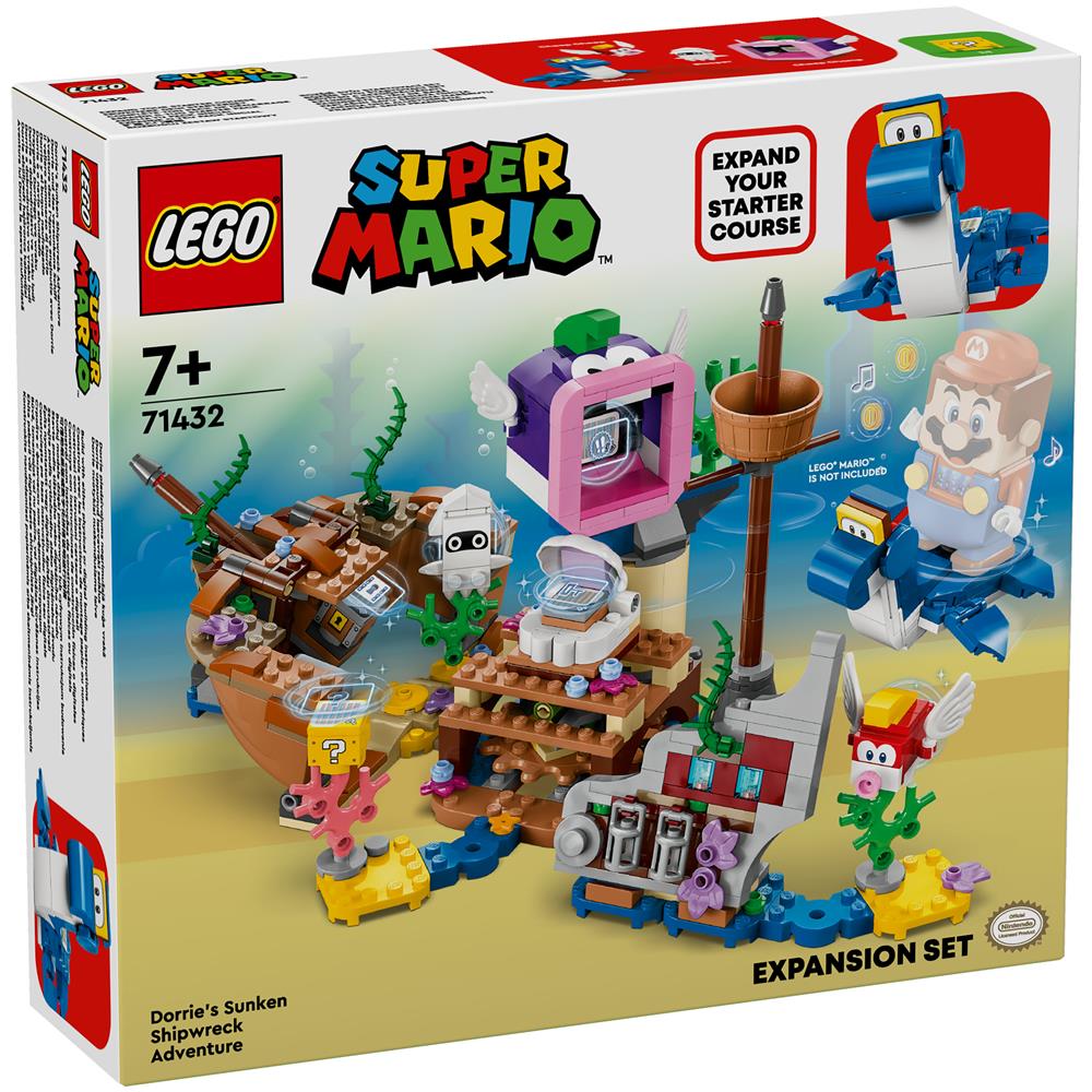 71432 Super Mario Pack di Espansione Il Veliero Sommerso di Dorrie - Foto 1