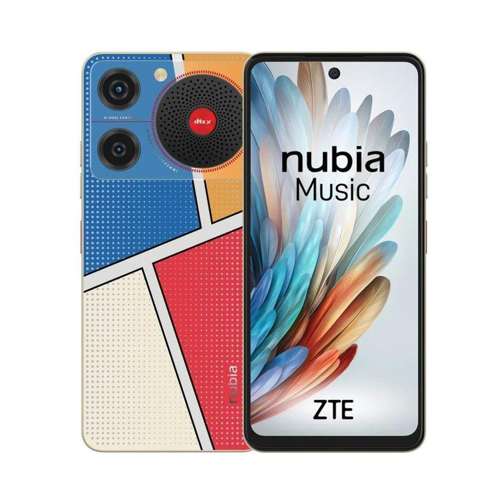 nubia Music Pop Art 4G 128GB 4GB Ram Display 6.6" HD+ Fot. 50 MP Unisoc SC9863A Android 14 5000 mAh - Foto 1