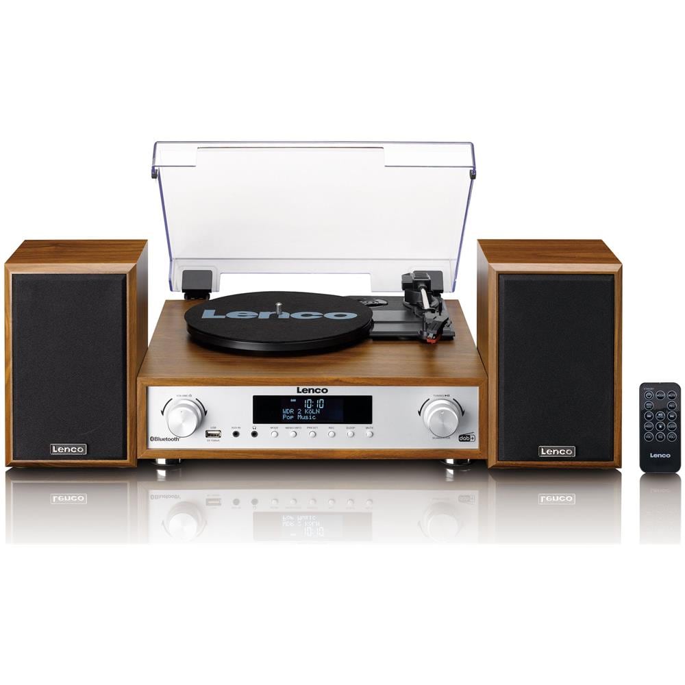 Piatti Audio MC-160WD Trasmissione Manuale Radio Integrata Ingresso Aux Bluetooth LCD Legno - Foto 1