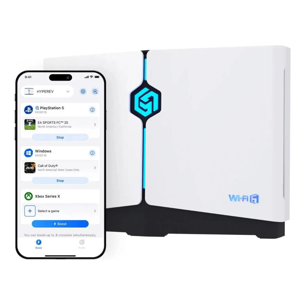 HYPEREV Gaming Router Wireless AX 3200Mbps Dual Band Bianco - Foto 2