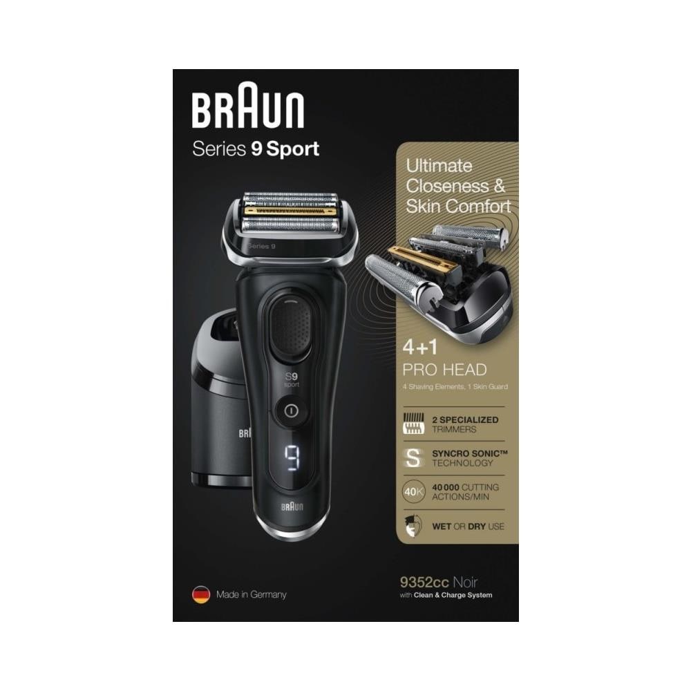 Rasoio Series 9 Sport 9352CC con Autonomia 60 min Colore Nero Grigio - Foto 8