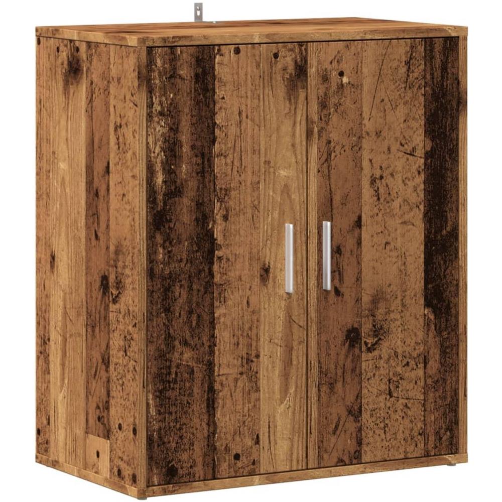 Scarpiera Legno Vecchio 60x35x70 cm in Legno Multistrato - Foto 1