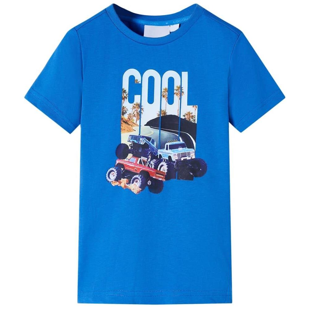 Maglietta da Bambina Blu 128 - Foto 1