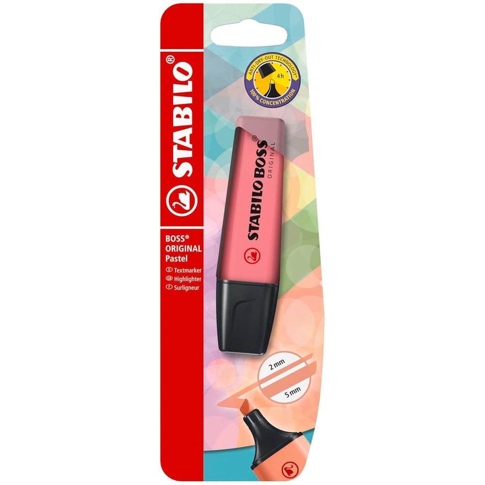 BOSS ORIGINAL Pastel - Evidenziatore - Pack da 1 - Fior di Ciliegio - Foto 1