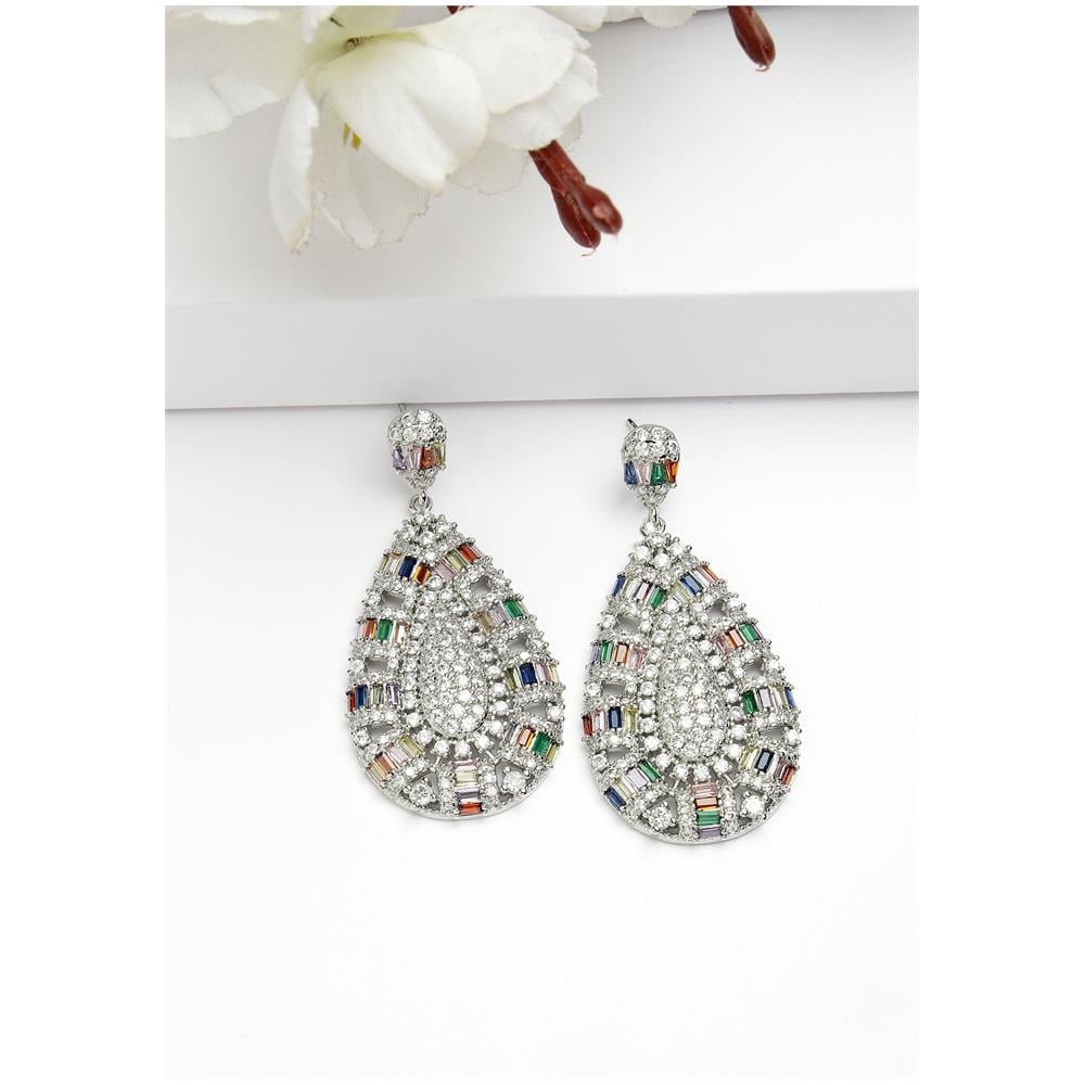 Collezione Diva Orecchini a Goccia Reali in Zirconia Cubica - Foto 1