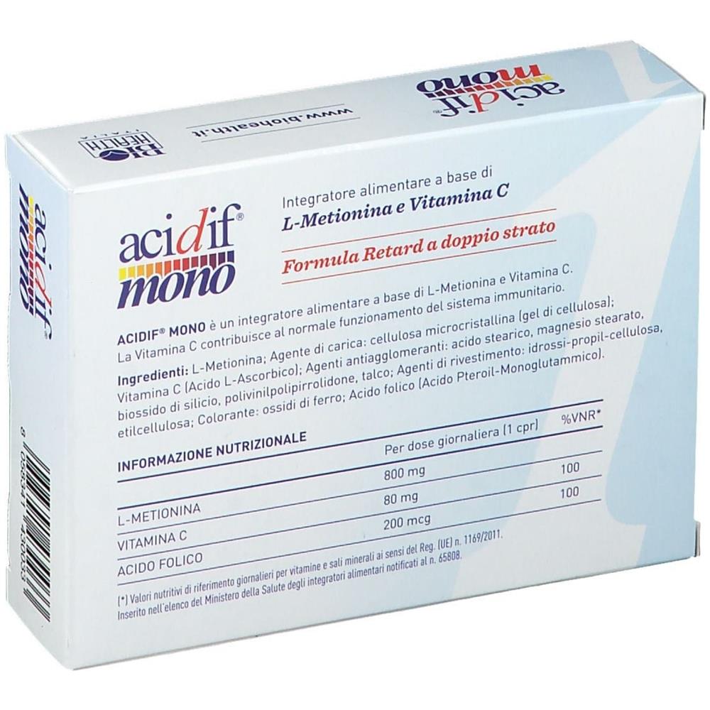 Acidif Mono 30 Compresse - Foto 2