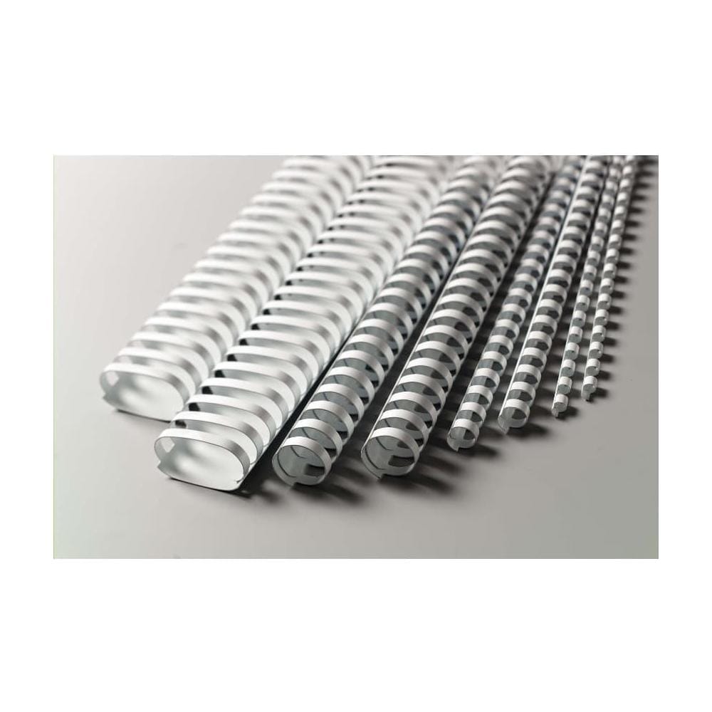 scatola 50 dorsi spirale 51mm bianco 21 anelli ovale - Foto 2