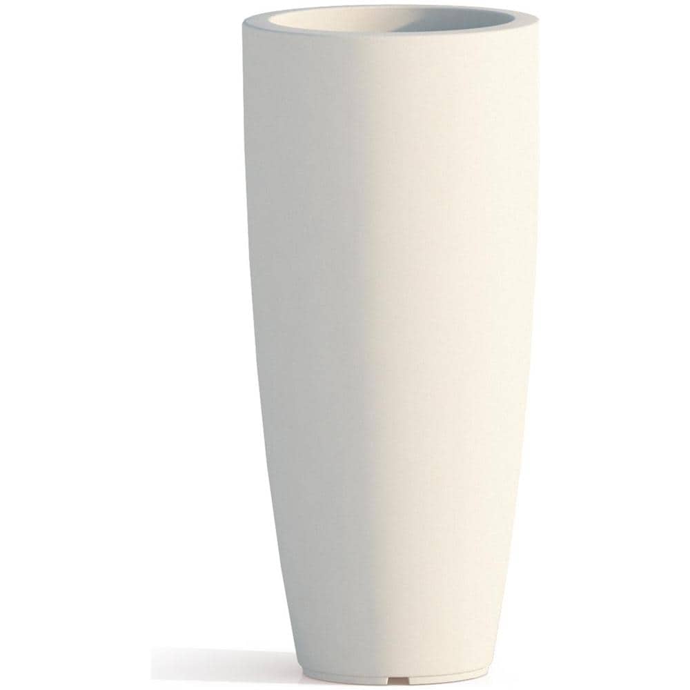 Vaso Agave In Resina Tondo Ghiaccio H90 Ø 40Cm - Foto 1
