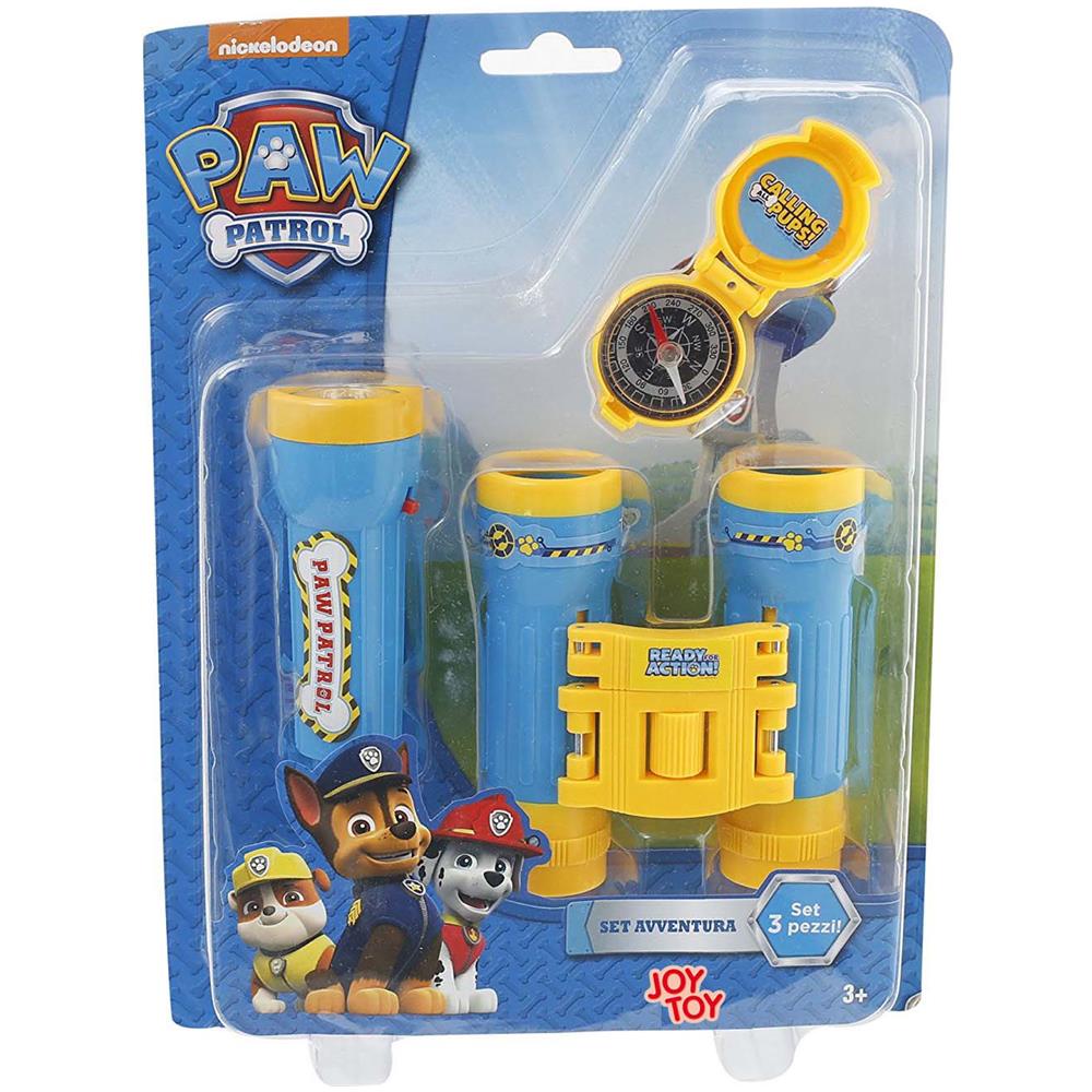 Paw Patrol - Set Avventura 3 Pz Con Compasso, Binocolo, Torcia - Foto 1
