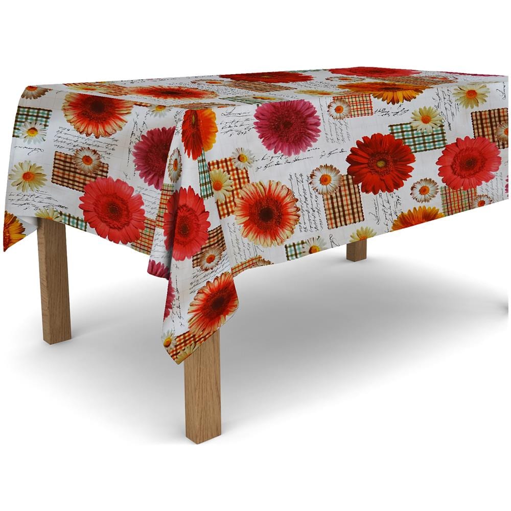 Tovaglia In Tela Cerata In Pvc Antimacchia Resistente E Facile Da Tagliare 140x400 Cm - Campagna - Foto 1