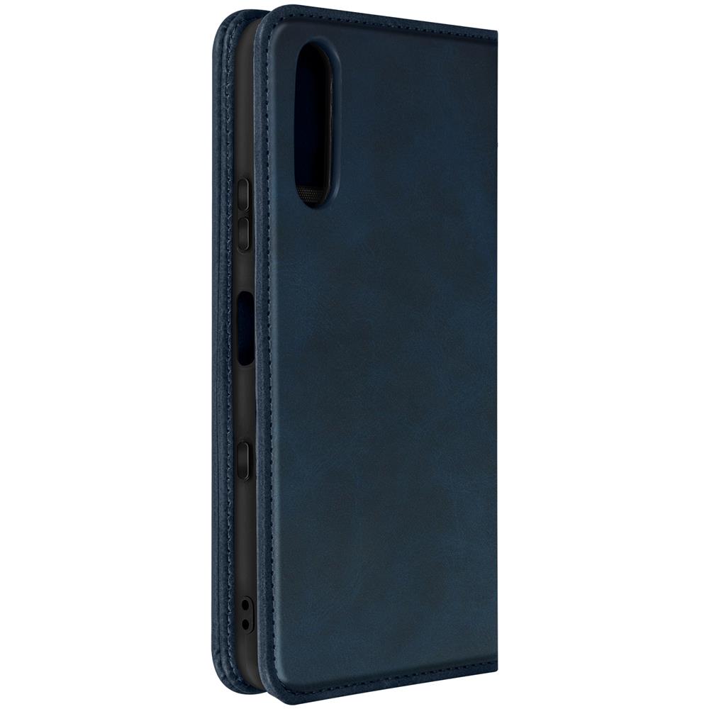 Custodia Sony Xperia 10 Iii Portafoglio Supporto Video Chiusura Magnetica Blu - Foto 5