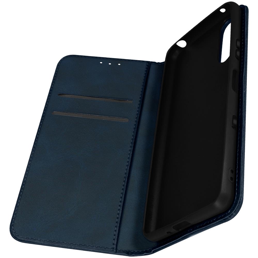Custodia Sony Xperia 10 Iii Portafoglio Supporto Video Chiusura Magnetica Blu - Foto 1