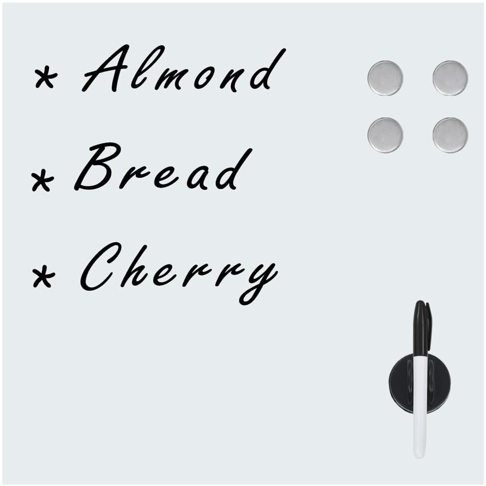 Lavagna Magnetica a Parete in Vetro 50x50 cm - Foto 2