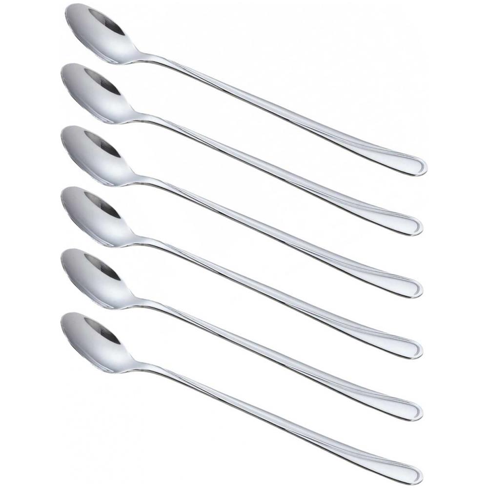 Cucchiaino Da Caffe '6 Pz. Per Dolci Latte Kh-1446 Lucido - Foto 1