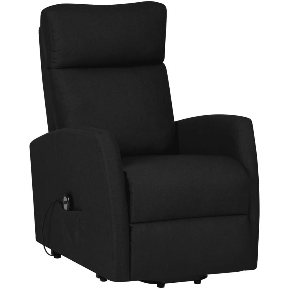 Poltrona Alzapersona Nera in Tessuto - Foto 2