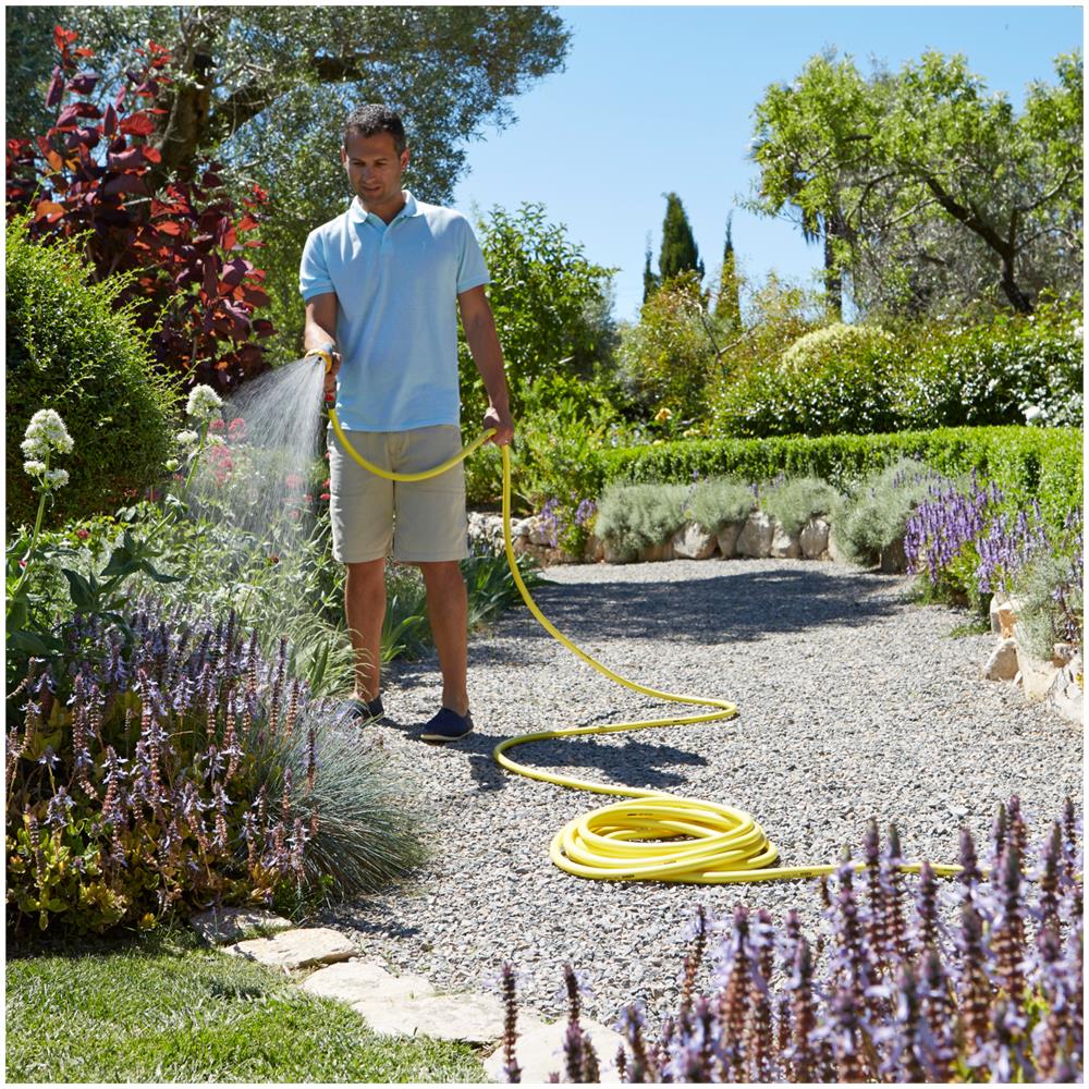Tubo Flessibile Multistrato Da Giardino D15 Mm X 25 M - Giallo - 116381 - Foto 3