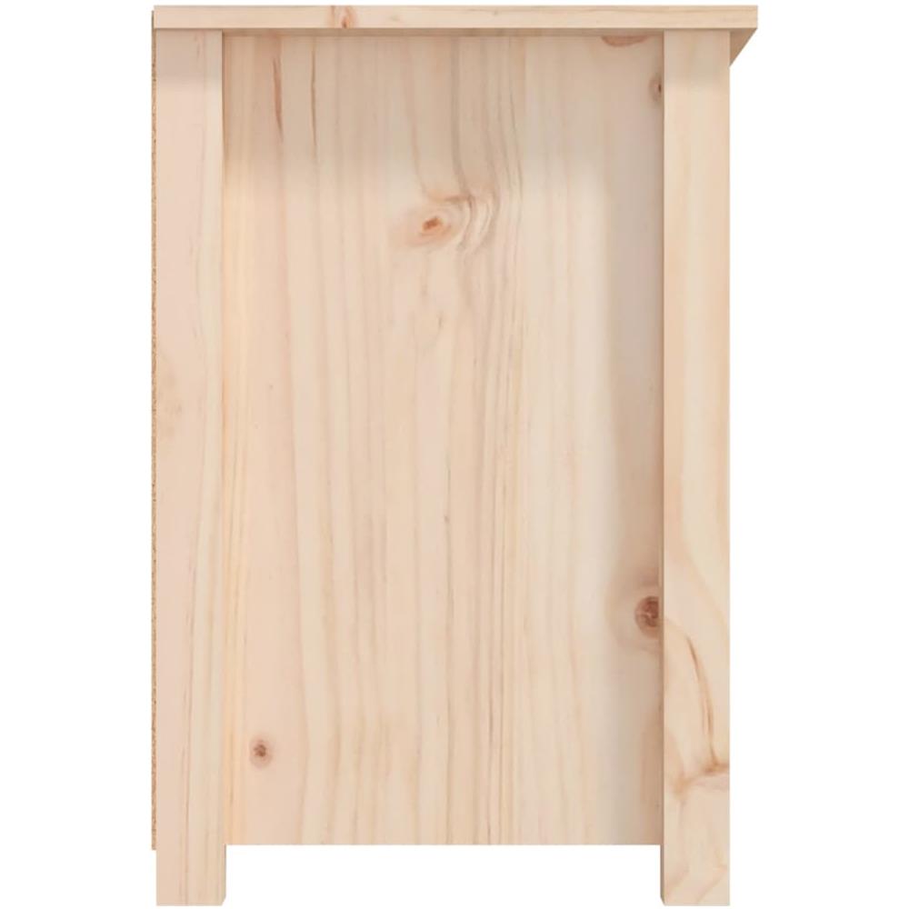 Mobile Porta Tv 79x35x52 Cm In Legno Massello Di Pino - Foto 11