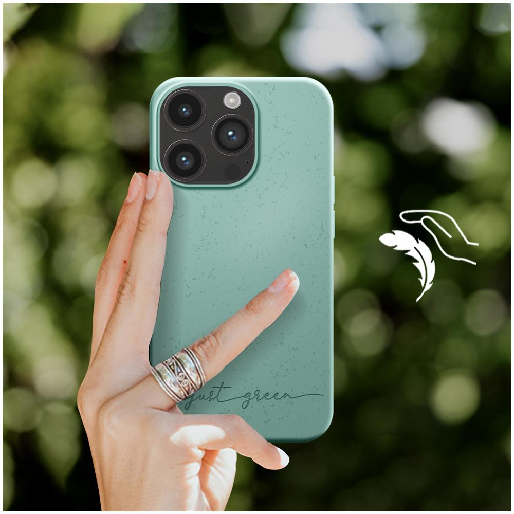 Cover Biodegradabile Per Iphone 14 Pro Verde - Foto 5