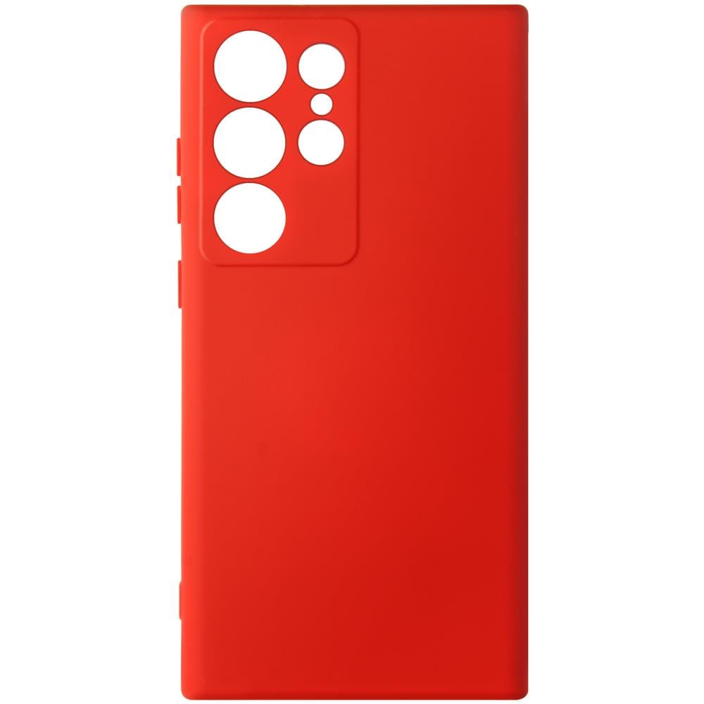 Cover Per Samsung S23 Ultra Semirigida Finitura Soft-touch Fast Cover Rossa - Foto 1