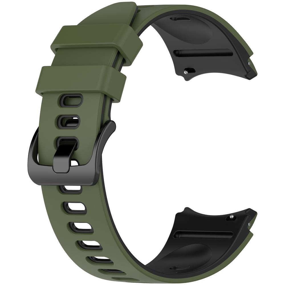 Cinturino Bicolore Per Samsung Galaxy Watch 4/5/6/6 Classic Green - Foto 5