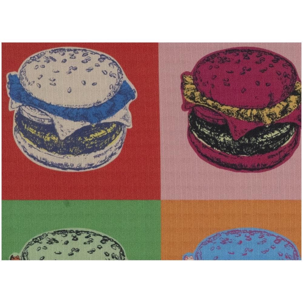 Tappeto Passatoia Cucina Antiscivolo Stampa Digitale Sprinty Disegno Pop Art 52x500 Pop Art - Foto 2