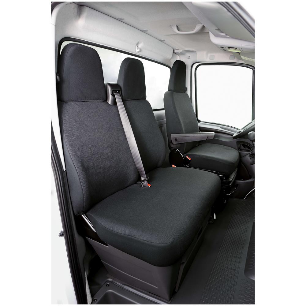 Transporter Coprisedili In Tessuto Per Iveco Daily Iv, Sedile Singolo E Doppio - Foto 1