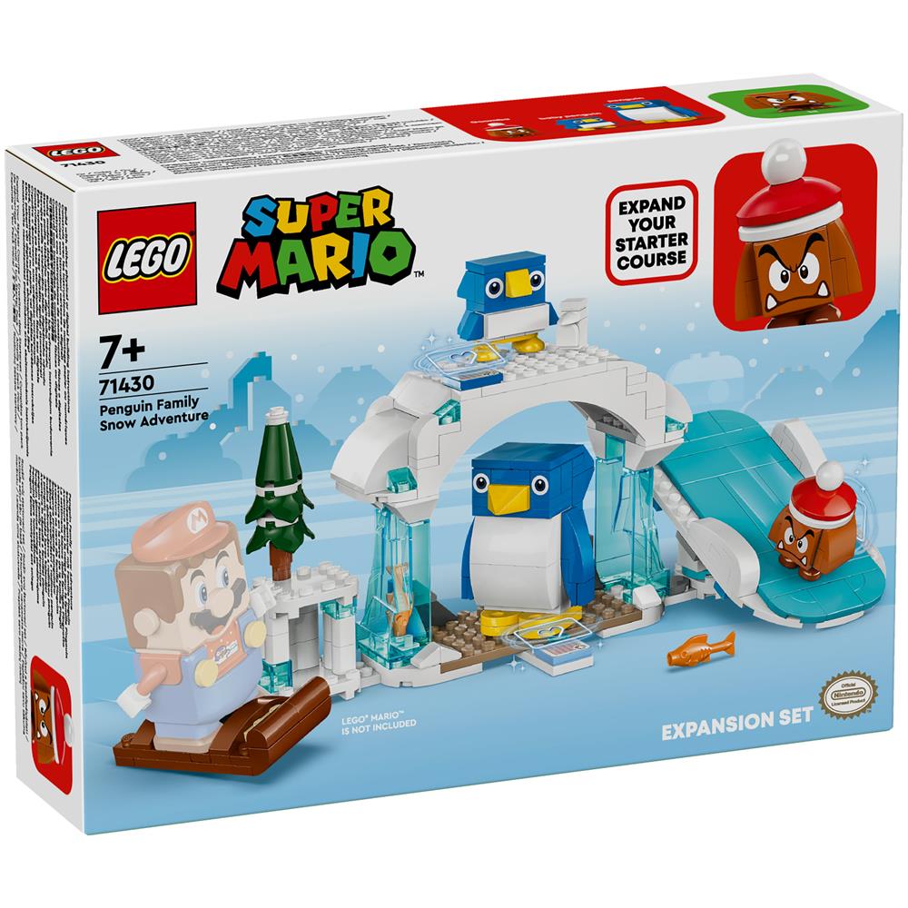71430 Super Mario Pack di Espansione La Settimana Bianca della Famiglia Pinguotto - Foto 1