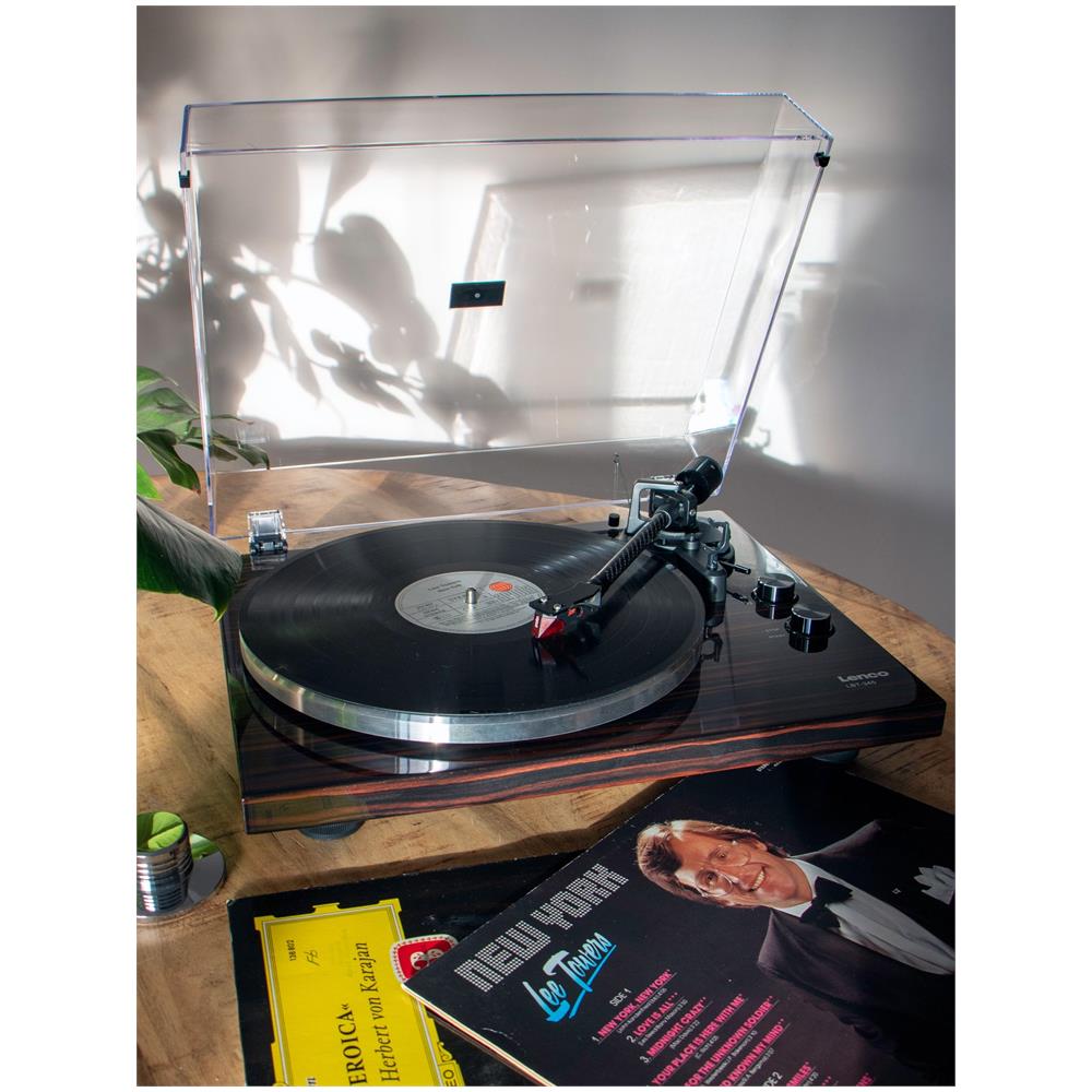 Piatti Audio LBT-345WA Trasmissione a Cinghia 33,45 Giri /min USB Alluminio Nero - Foto 25