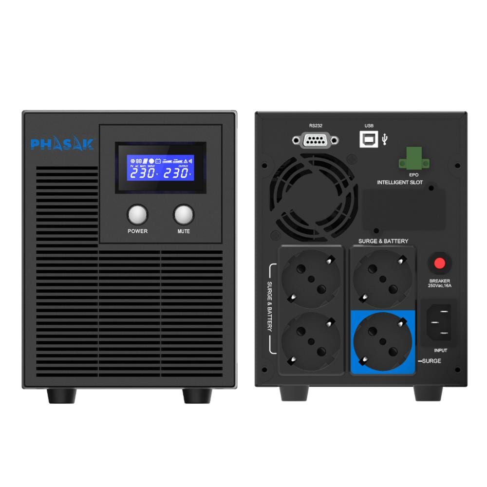 Protekt Torre gruppo di continuità (UPS) A linea interattiva 1,06 kVA 700 W 4 presa (e) AC - Foto 2