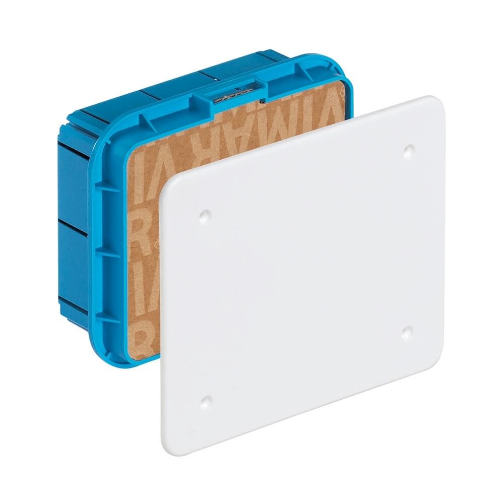 Scatola Derivazione Incasso Con Coperchio Bianco E Viti 116x92x50mm - Foto 1
