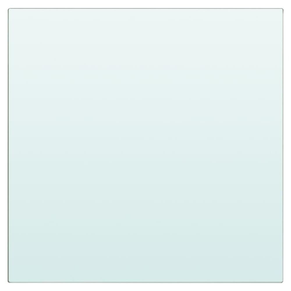 Mensola In Vetro Trasparente 20x20 Cm - Foto 2