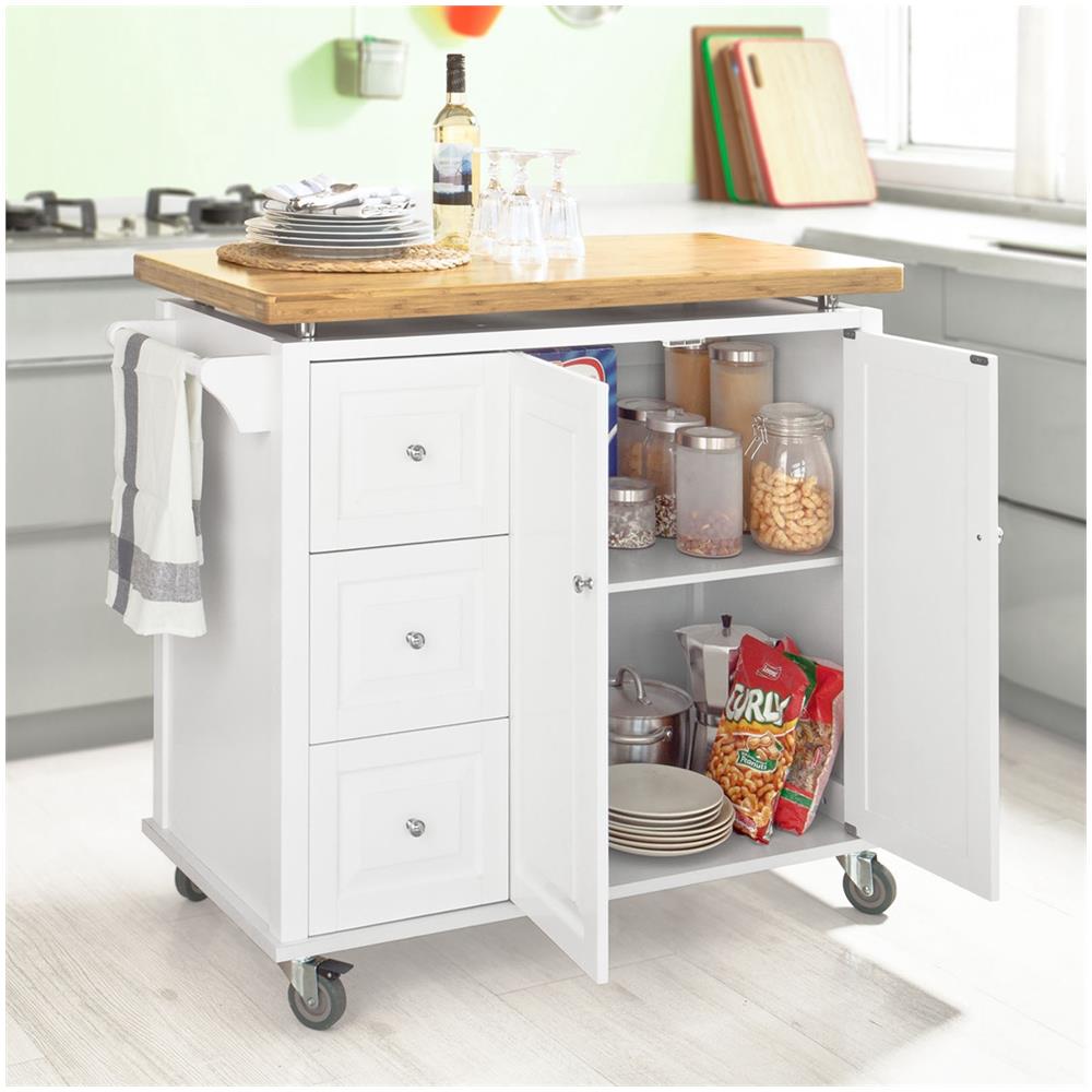 SoBuy - Carrello Di Servizio, Scaffale Da Cucina, Mensola Angolare ... SoBuy - Carrello Di Servizio, Scaffale Da Cucina, Mensola Angolare ...