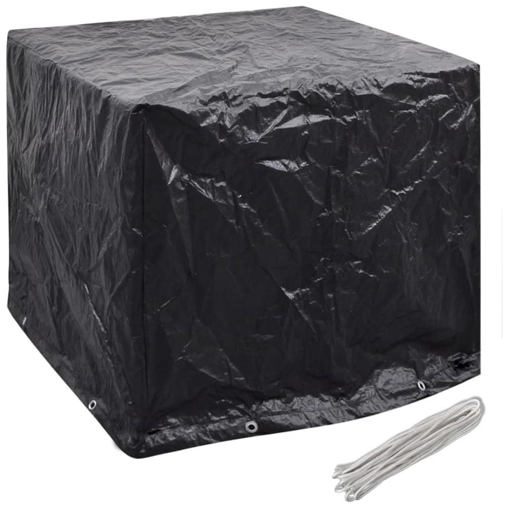 Coperture Serbatoi Giardino 2 Pz 8 Occhielli 116x100x120 Cm - Foto 2