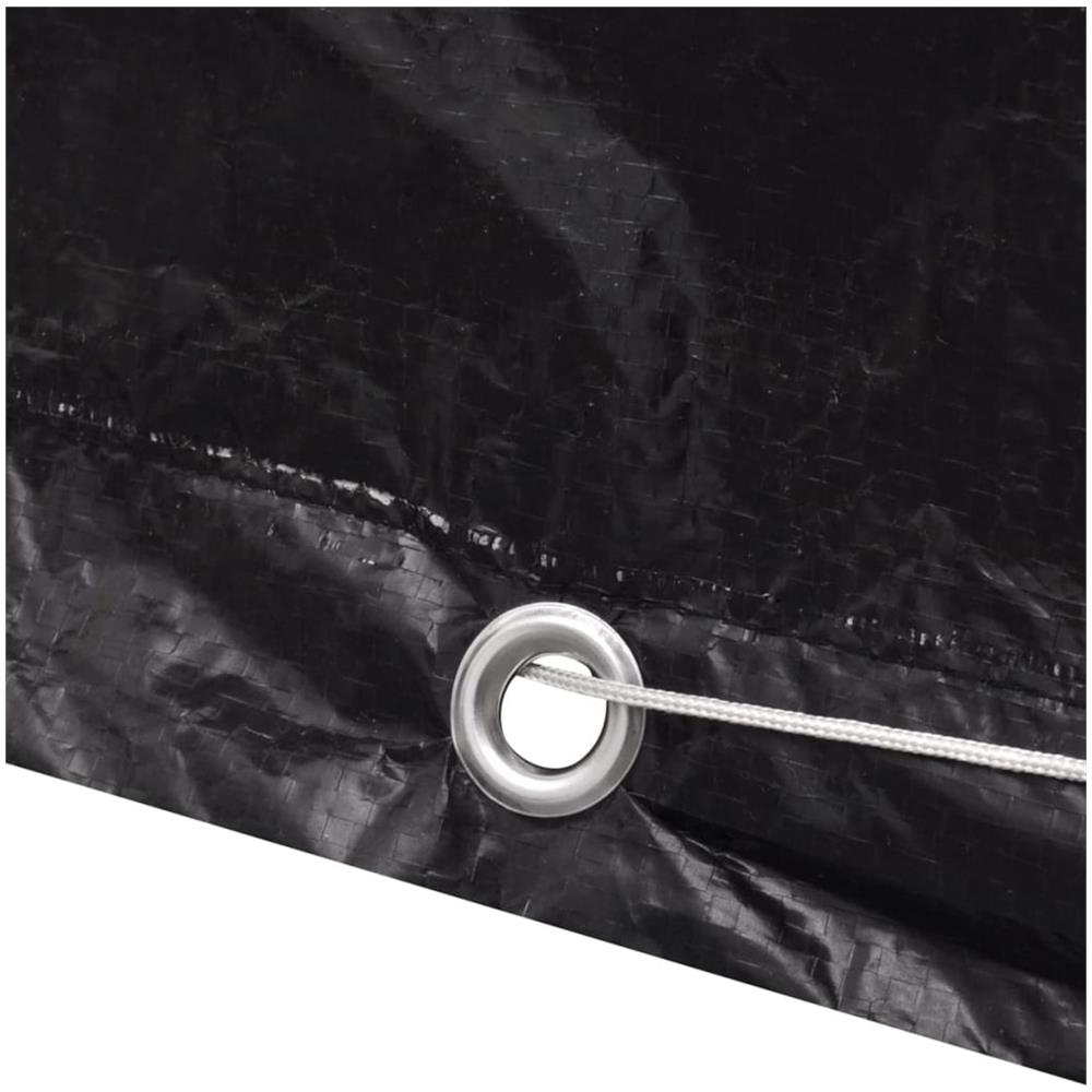 Coperture Serbatoi Giardino 2 Pz 8 Occhielli 116x100x120 Cm - Foto 6