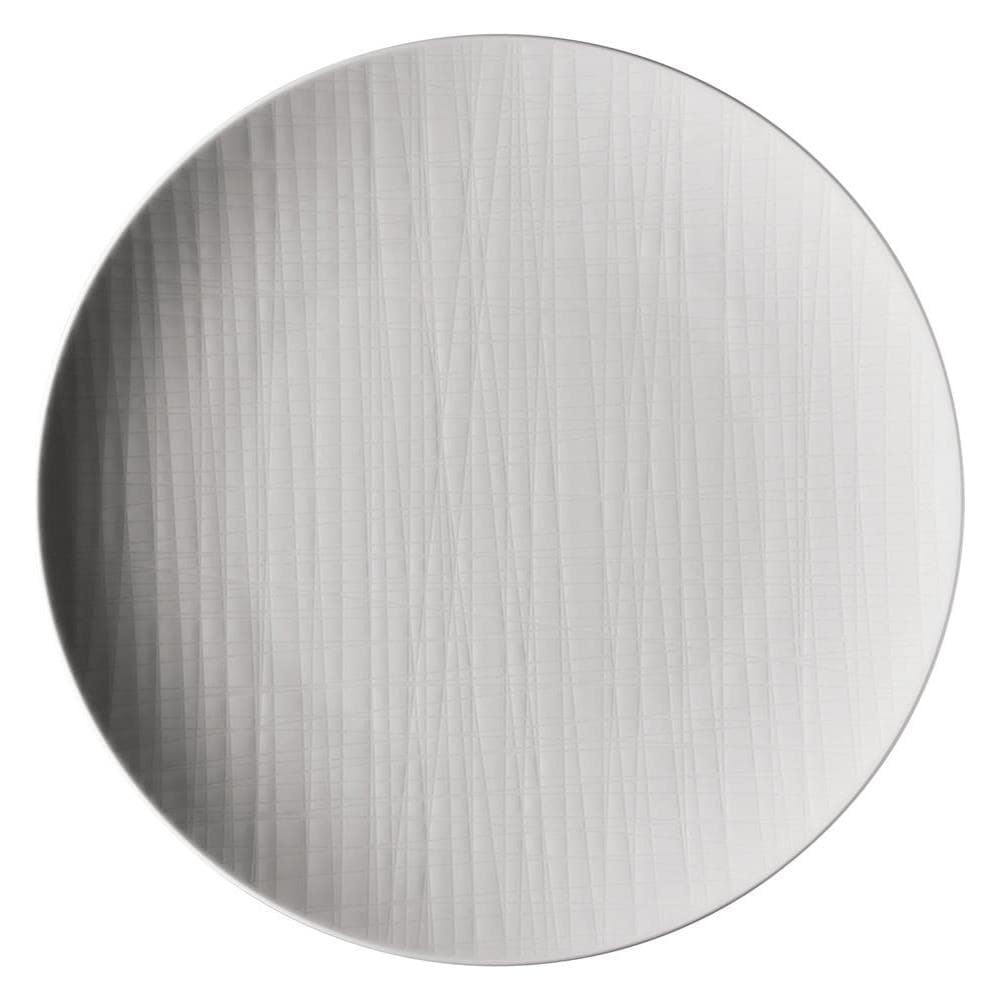 11770-800001-10867 Mesh - Piatto Piano, 27 Cm, Colore: Bianco - Foto 1