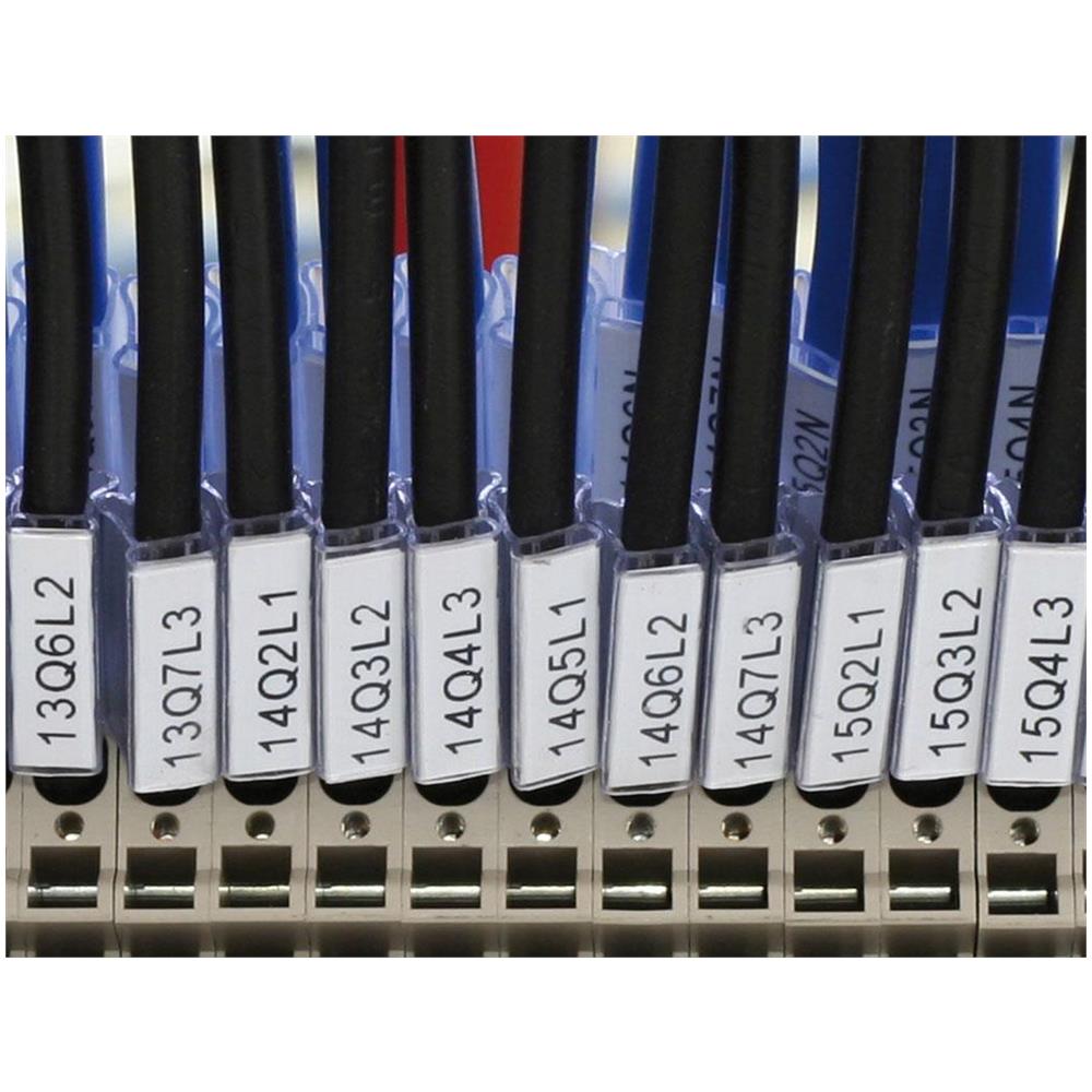 90500 - 90500 Tubetti Segnacavo Per Targhette Flat 4 Mm Diametro= 9-15 Mm L= 10 - 90500 - Foto 1