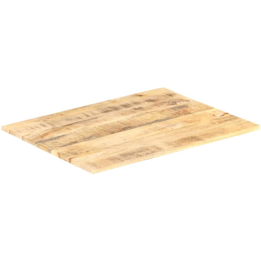 Piano Tavolo In Legno Massello Di Mango 15-16 Mm 80x60 Cm - Foto 6