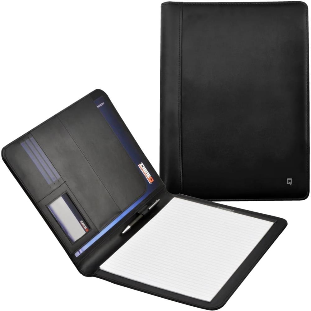 Cartella Portadocumenti A4 con Blocco Note Nera - Foto 2