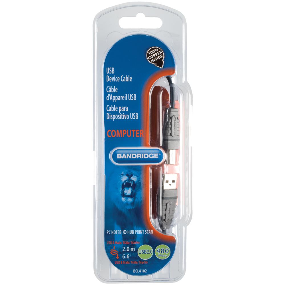 BCL4102, USB A, USB B, 2m - Foto 4