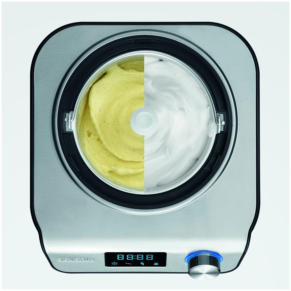 Gelatiera 2in1 1.2l 135w Nero / Acciaio Inox - Ez7407 - Foto 2