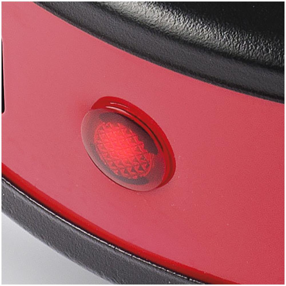 Fornello Elettrico Furnel con Piastre in Ghisa Potenza 500 W Colore Rosso - Foto 4