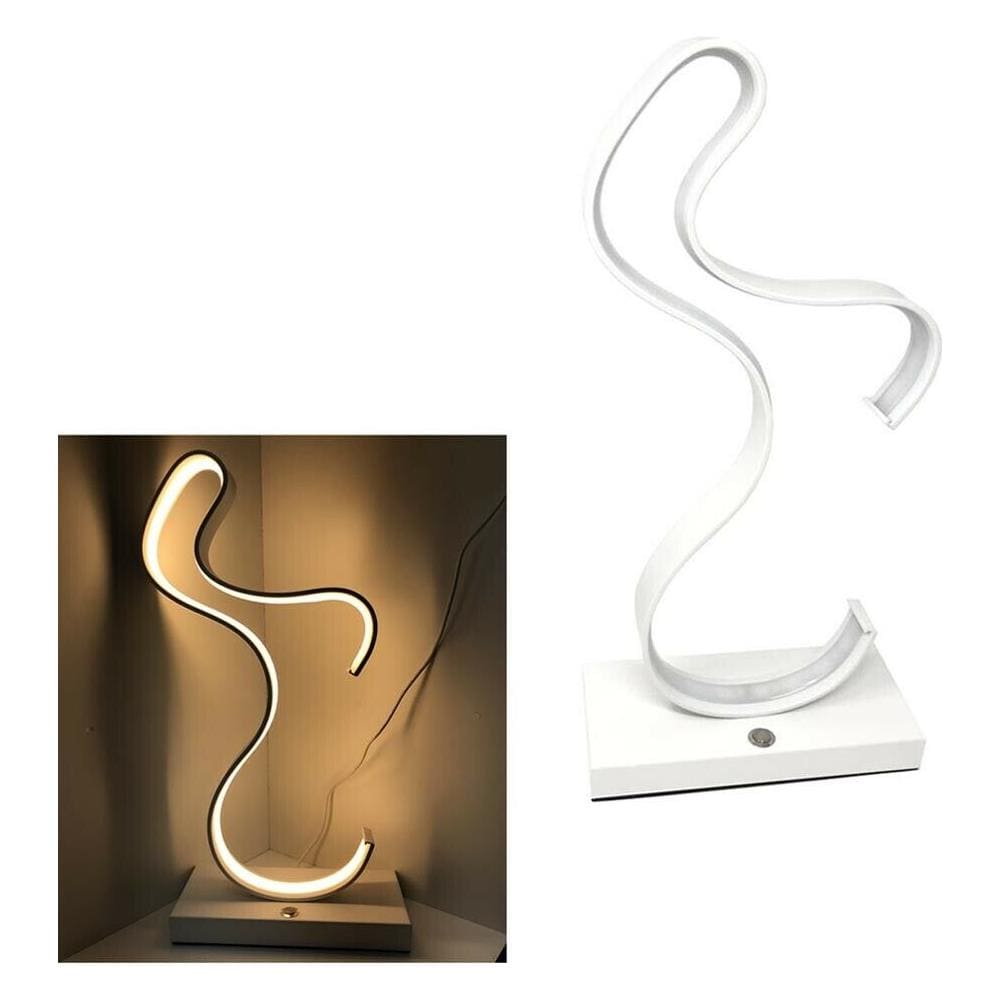 Lampada Lume Da Comodino Led 10 W Luce Calda Lumetto Stile Moderno D03c - Foto 1