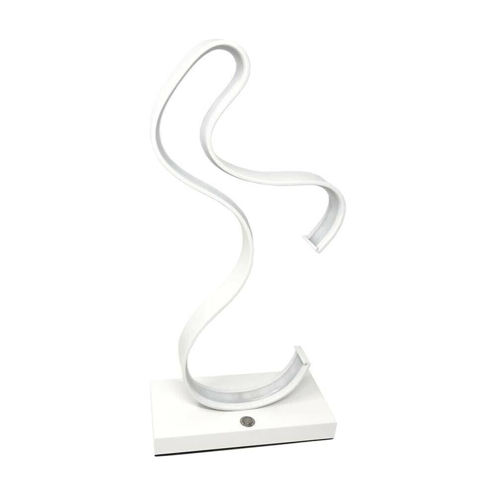 Lampada Lume Da Comodino Led 10 W Luce Calda Lumetto Stile Moderno D03c - Foto 2