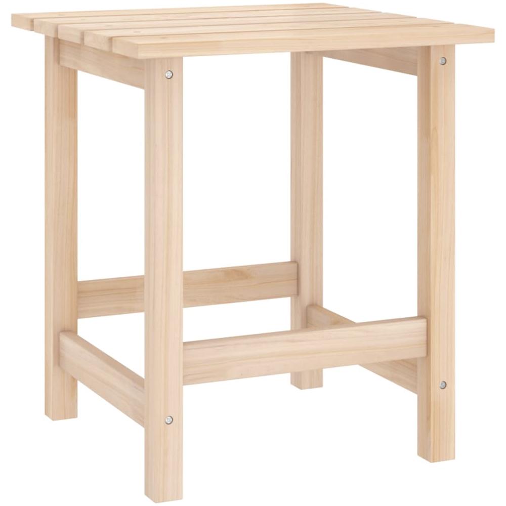 Sedia Da Giardino Adirondack Con Tavolino In Legno Abete - Foto 8