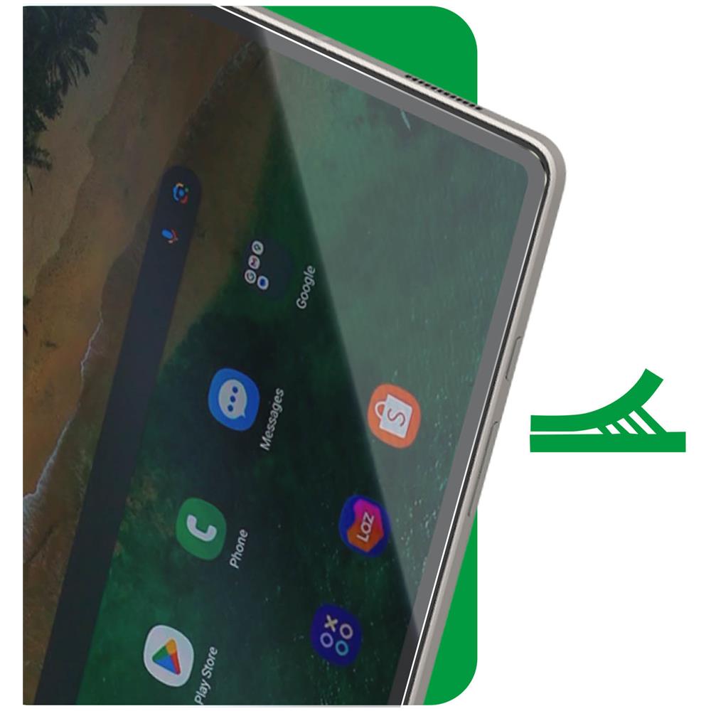 Vetro Temperato Per Samsung Tab S9 E Tab S9 Fe Durezza 9h Trasparente - Foto 5