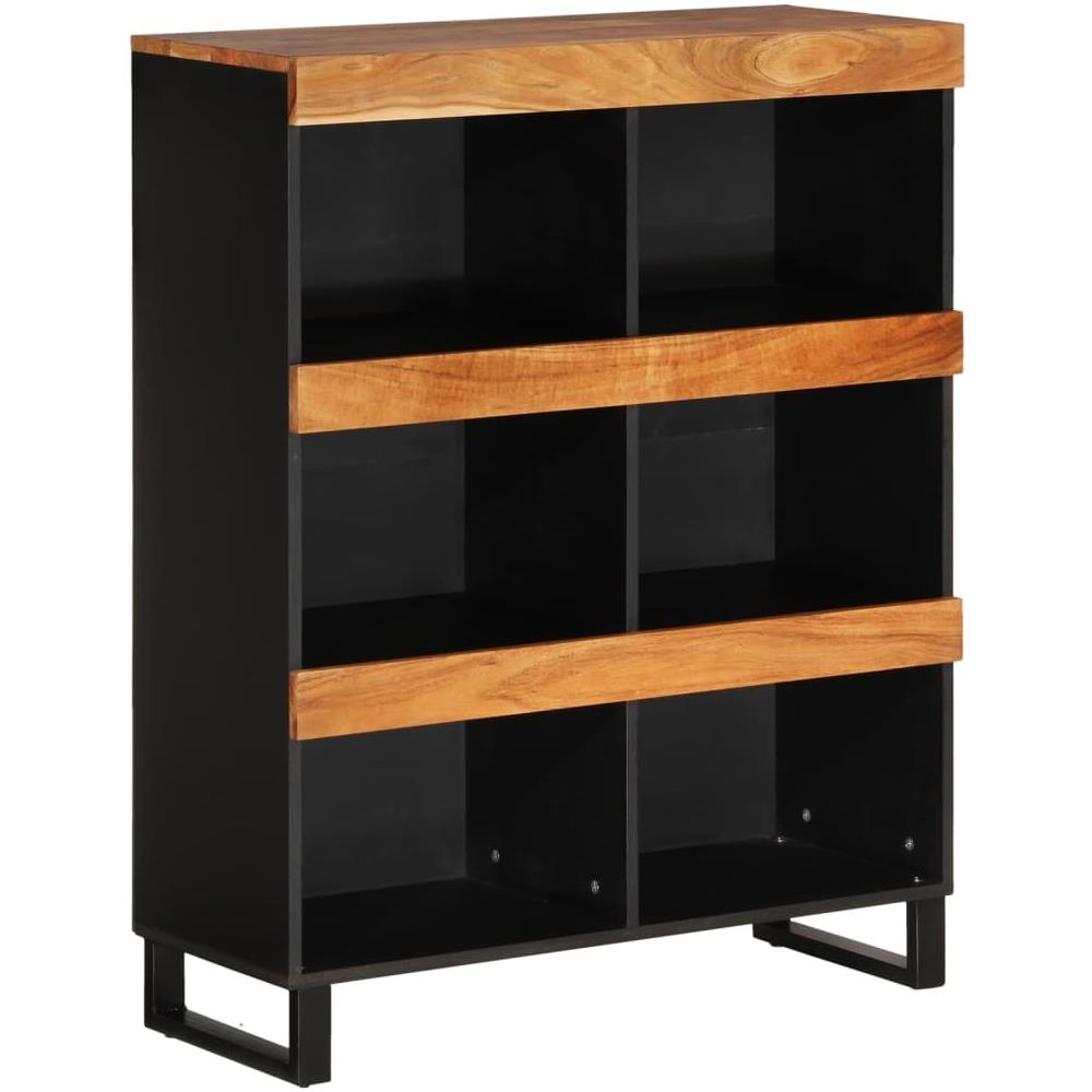 Credenza 85x33x107 Cm In Legno Massello Di Acacia - Foto 2