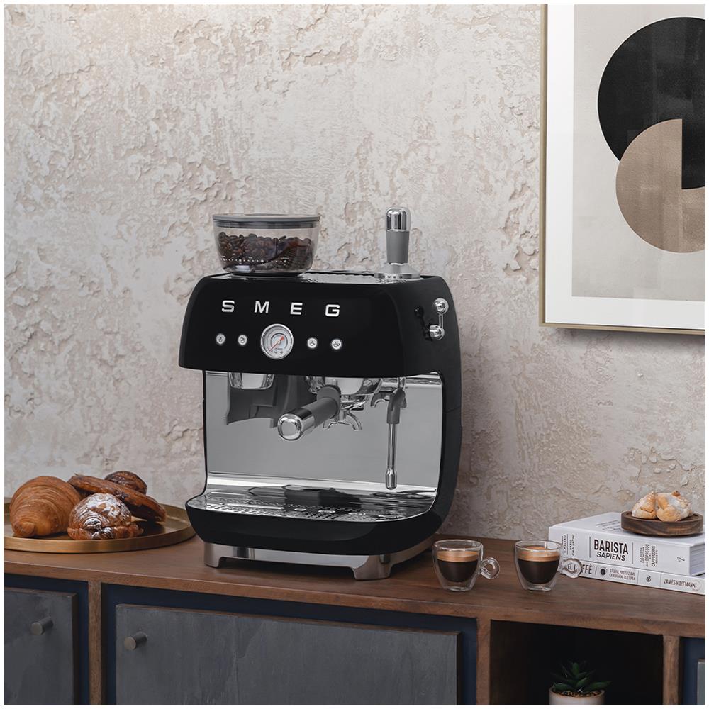 Macchina da Caffè Espresso Semi automatica EGF03BLEU Serbatoio 2.4 Lt. Potenza 1650 Watt Colore Nero - Foto 6