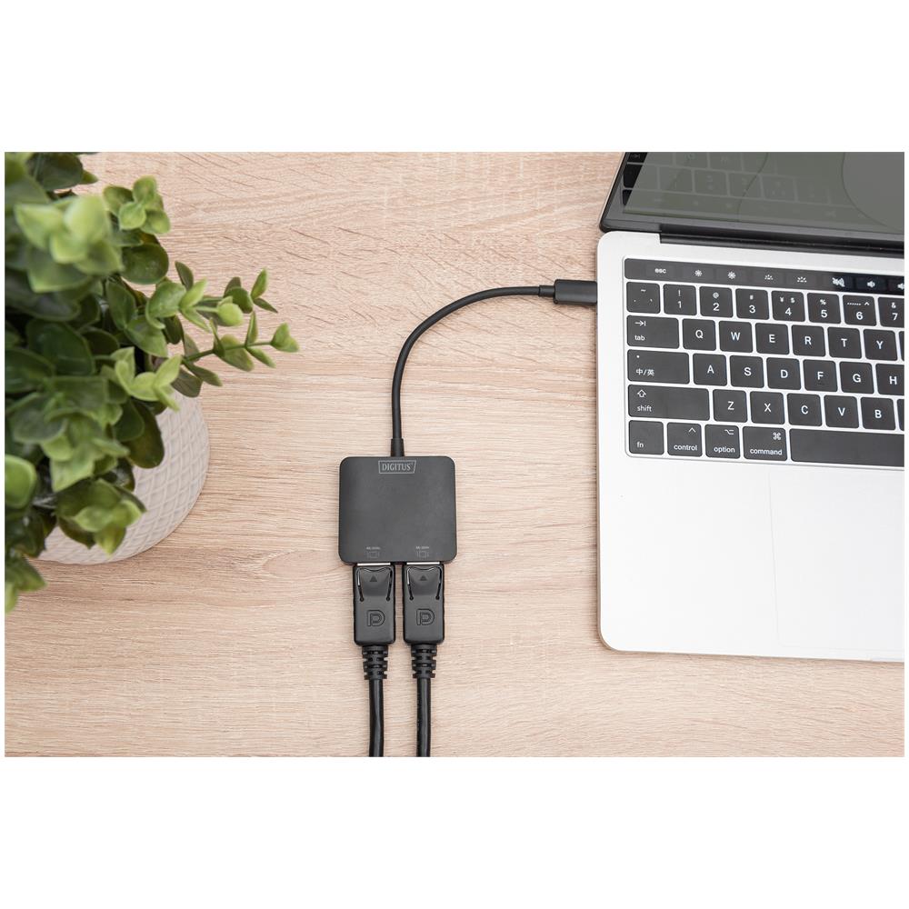 Hub video MST a 2 porte (USB-C™ -> 2 DisplayPort) - Foto 2